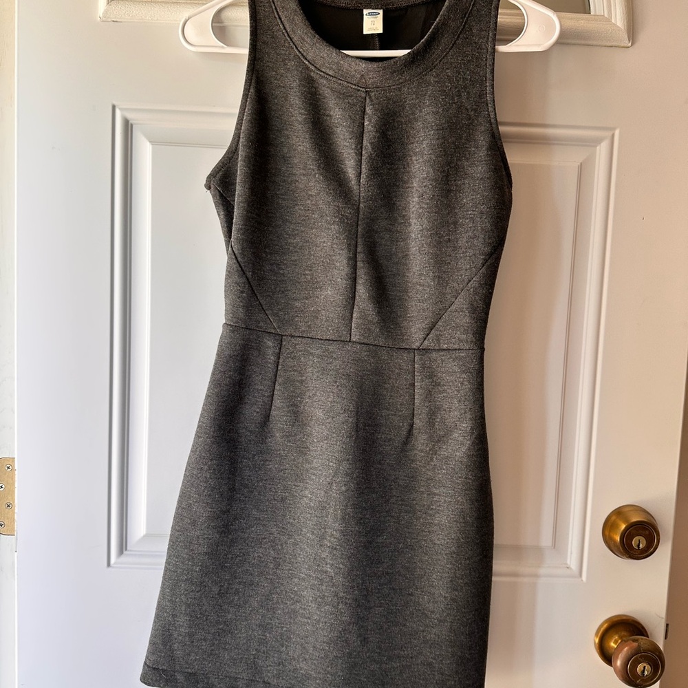 Old Navy Gray Sleeveless Dress XS
